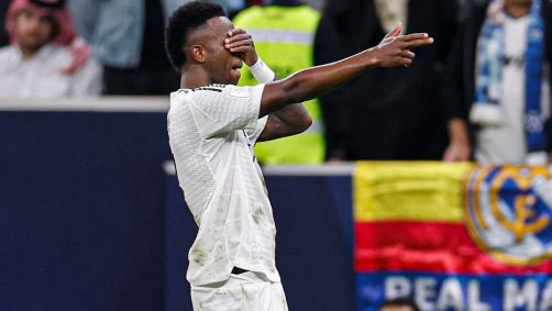 Vini Jr. marcou o terceiro gol do Real Madrid