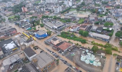 Norte catarinense é o mais impactado pela chuva, diz Defesa Civil