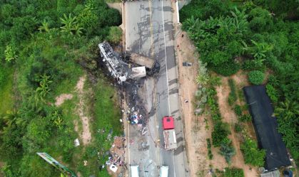 MG: motorista da carreta envolvida em acidente que matou 39 pessoas é preso