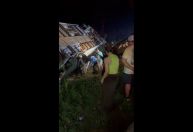 Ônibus de viagem com 35 passageiros capota no sul do Pará; uma pessoa morreu