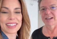 Ana Furtado e Boninho celebram: "Vida nova e casa nova"
