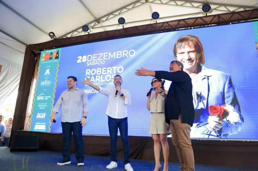 Anúncio das atrações do Réveillon da Amazônia 2024 • Secom