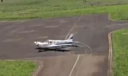 Avião com 400 tijolos de cocaína é interceptado em pista clandestina de SP