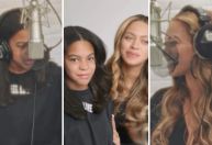 Beyoncé se emociona em dublagem de "Mufasa" com a filha; assista