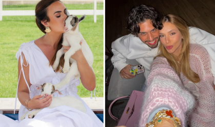 Nicole Bahls batiza seus cabritos de Virginia e Zé Felipe e influenciadora reage