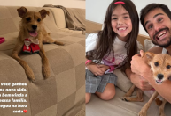 Sabrina Sato e Nicolas Prattes adotam cachorro: "Belinha, seja bem-vinda"