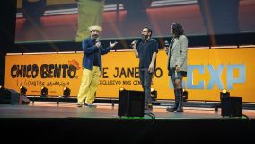 Painel do Chico Bento no Palco Thunder