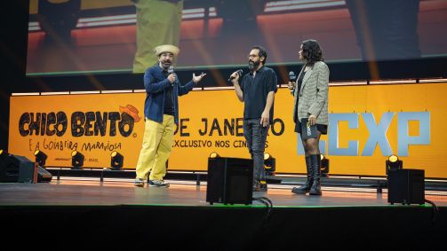 Painel do Chico Bento no Palco Thunder