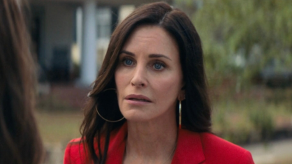 Courteney Cox interpretou a jornalista Gale Weathers em todos os filmes da franquia