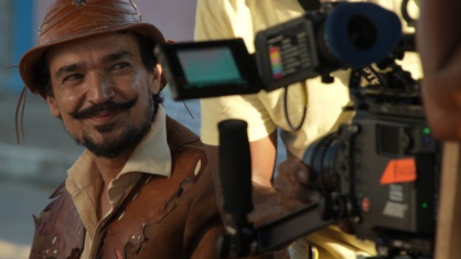 bastidores do curta O Sertão Vai Vir Ao Mar