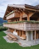 chalés construídos em Gstaad