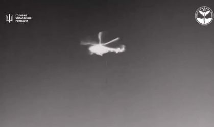 Drone naval com mísseis ucranianos destrói helicóptero russo pela primeira vez