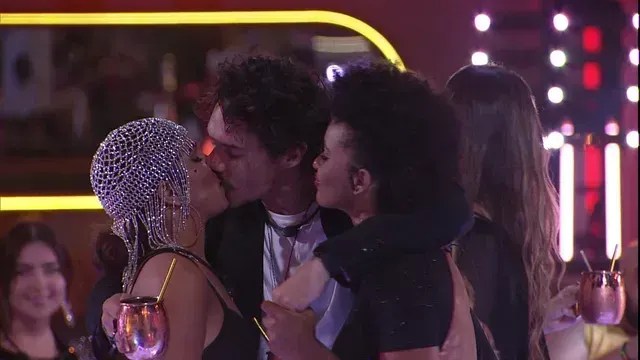 Eliezer, Maria e Natália no BBB22