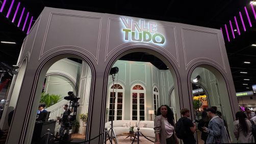 Estande da TV Globo e do Globoplay na CCXP24