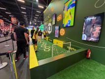 Estande da TV Globo e do Globoplay na CCXP24