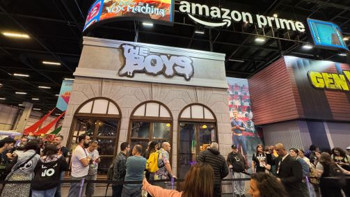 Estande do Prime Video na CCXP24