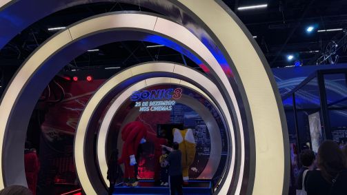 Estande da Paramount na CCXP24