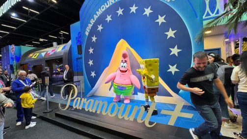 Estande da Paramount na CCXP24