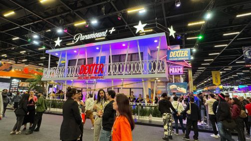 Estande da Paramount na CCXP24