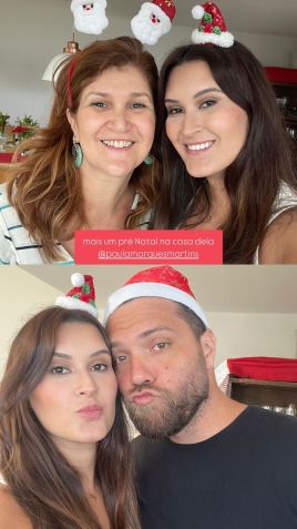 Trigêmea de Vinícius Bonemer e Laura Bonemer, Beatriz publicou fotos da reunião familiar • Instagram/Beatriz Bonemer