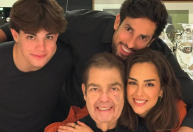 Filha de Faustão compartilha momento com o pai: "Final de ano em família"