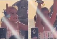 Filha de Ivete Sangalo viraliza na web com "performance" em show da mãe