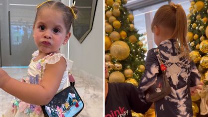 Virginia compra bolsas grifadas para Maria Alice e Maria Flor