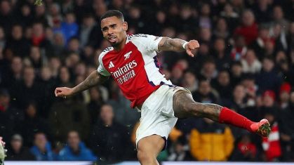Gabriel Jesus marcou hat-trick sobre o Crystal Palace na Copa da Liga Inglesa
