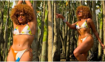 Gaby Amarantos posa com 25 kg a menos na Amazônia; veja