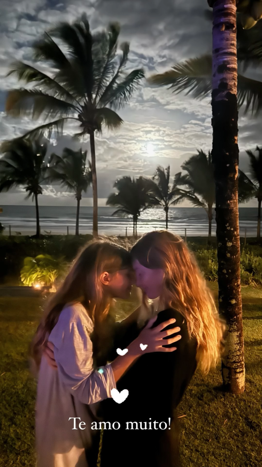 Gisele Bündchen publicou novas fotos com a filha Vivian Lake • Instagram/Gisele Bündchen