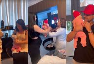Zezé di Camargo e Graciele fazem curso com boneca antes do bebê chegar; veja