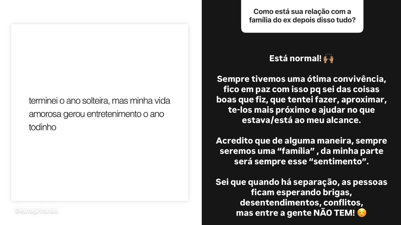 Gracyanne Barbosa reflete sobre vida amorosa em 2024 • Instagram/Gracyanne Barbosa