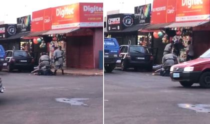 Vídeo: PMs agridem jovens durante abordagem policial no interior de Goiás