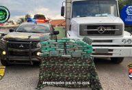 Casal é preso transportando drogas em caminhão no MT