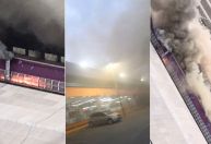 Vídeo: incêndio atinge supermercado na zona leste de São Paulo