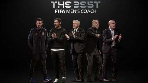 Indicados ao prêmio de melhor técnico de futebol masculino do mundo pelo Fifa The Best