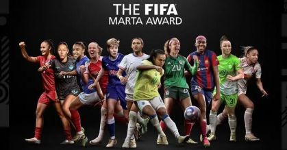 Indicadas ao prêmio Marta de gol mais bonito pelo Fifa The Best