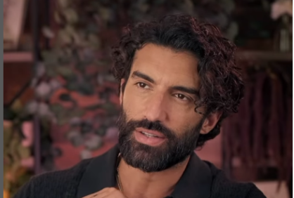 Justin Baldoni em vídeo de promoção de "É Assim Que Acaba"