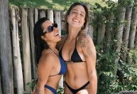 Lauana Prado se declara para a namorada durante viagem; confira