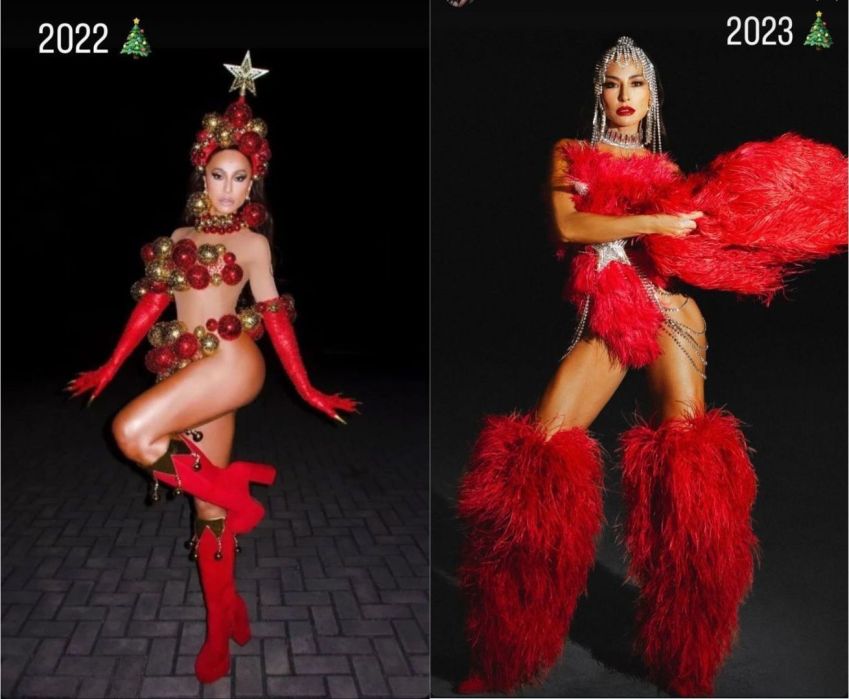 Looks natalinos de 2022 e 2023 • Instagram/Sabrina Sato