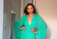 Grávida, Lucy Ramos brinca sobre usar look verde no Natal: "Cuidado"