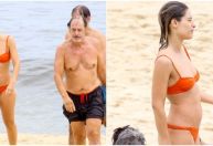 Luisa Arraes aparece na praia em fotos raras ao lado do pai, Guel Arraes