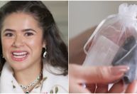 Maisa ganha pedras em amigo secreto do Fantástico após dar óculos de luxo