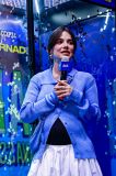 Manu Gavassi participou do terceiro dia de CCXP24 e mostrou o barrigão de cinco meses