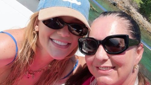 Margareth brincou com a filha dizendo que espera que ela e o marido, o cantor Zé Felipe, a acompanhem no planejamento da viagemMargareth brincou com a filha dizendo que espera que ela e o marido, o cantor Zé Felipe, a acompanhem no planejamento da viagem