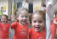 Maria Flor foge para cumprimentar fãs em aeroporto e web reage: "Miss simpatia"