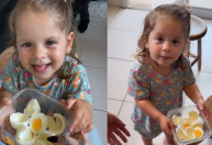 Maria Flor diz que vai pagar ovos no Pix e diverte Virginia; veja vídeo