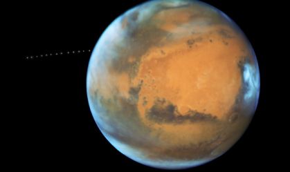 Meteorito encontrado na Terra pode ter novas pistas sobre água e vida em Marte
