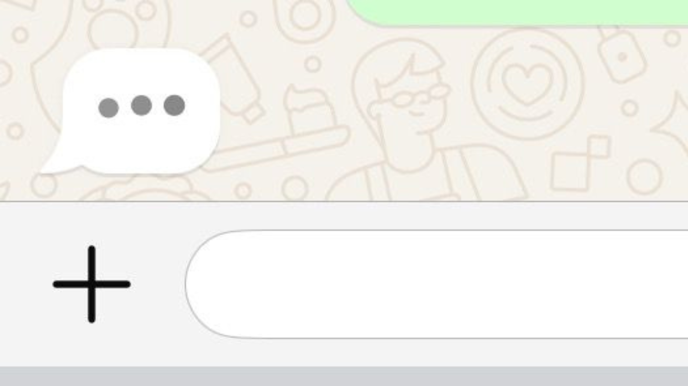 Indicador de Digitação é uma novidade do WhatsApp • Reprodução/WhatsApp