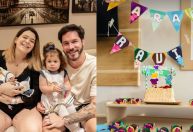 Eliezer e Viih Tube fazem festa no hospital para celebrar 1 mês de Ravi